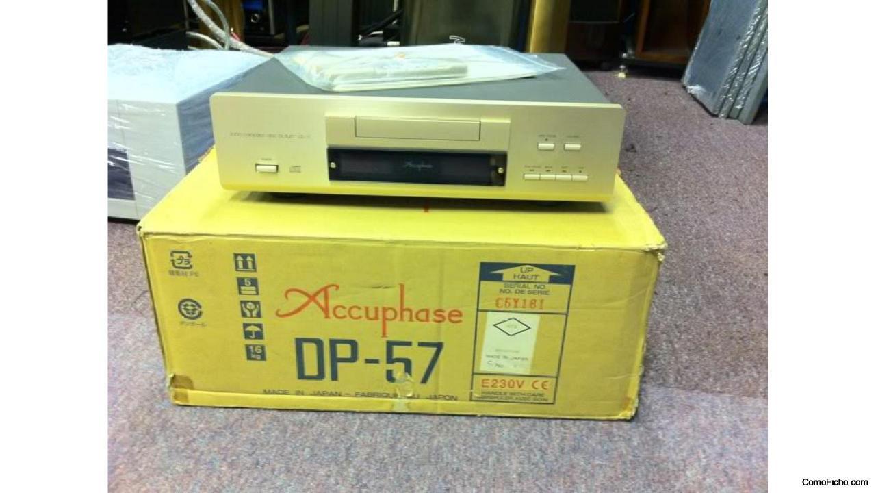 Lector de cd Accuphase dp-57