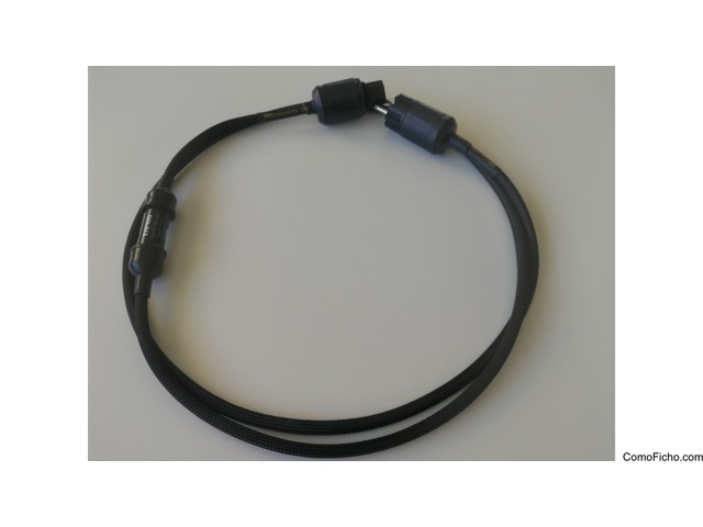 POWER CABLE AUDIOMICA MAGNET GOLD 2 mts CON DOBLE FILTRO DFSS