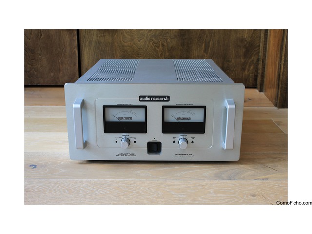 Audio Research REF75 Stereo Tube Amplifier, Silver Finish