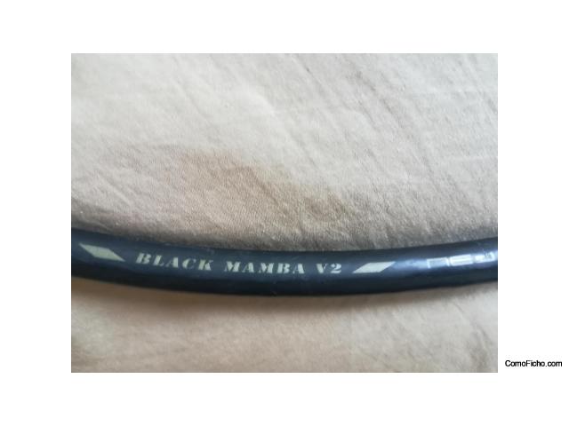 (VENDIDO) Cable red Oyaide Black Mamba V2, 1,5mts