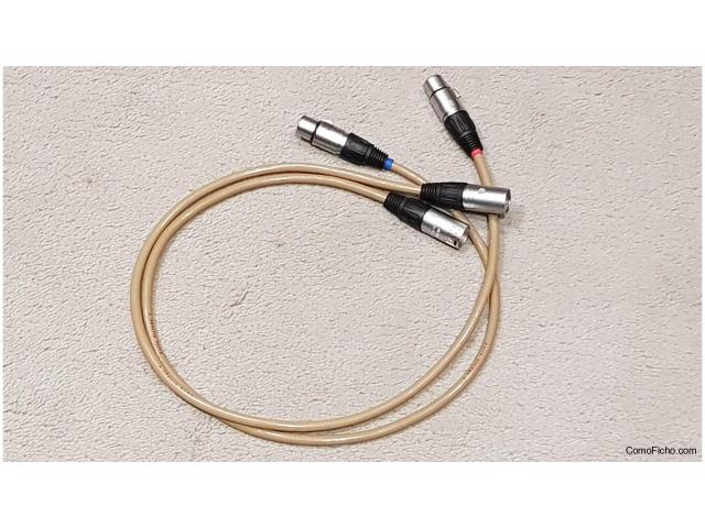 “VENDIDO” Cable  XLR  Cello Strings1 de 85cms