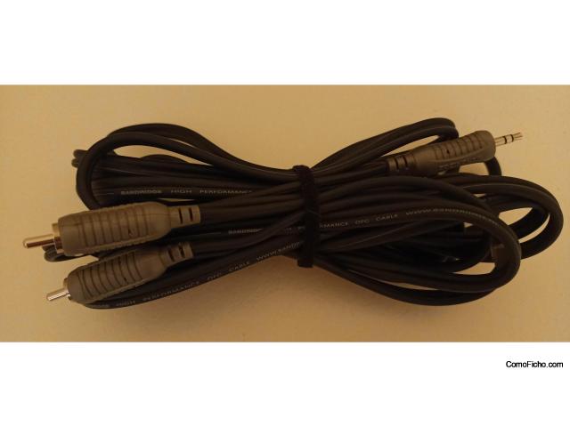 Cable audio RCA-Minijack (TRS)