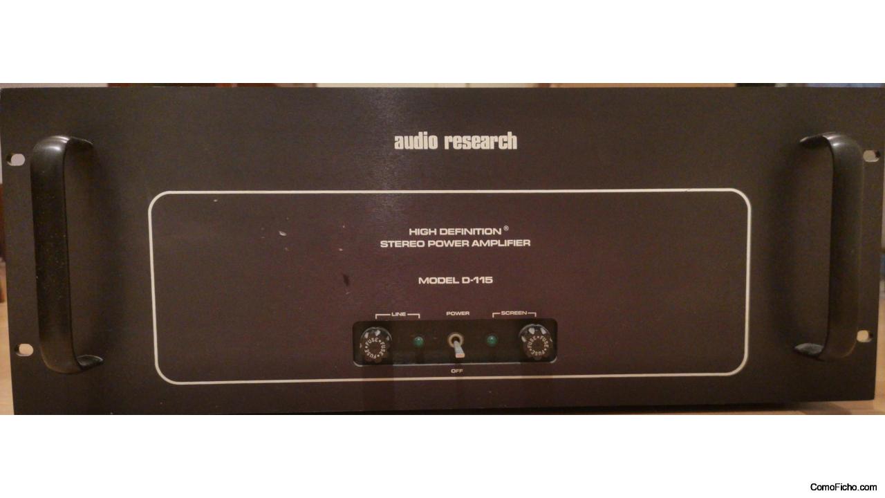 Audio Research D 115