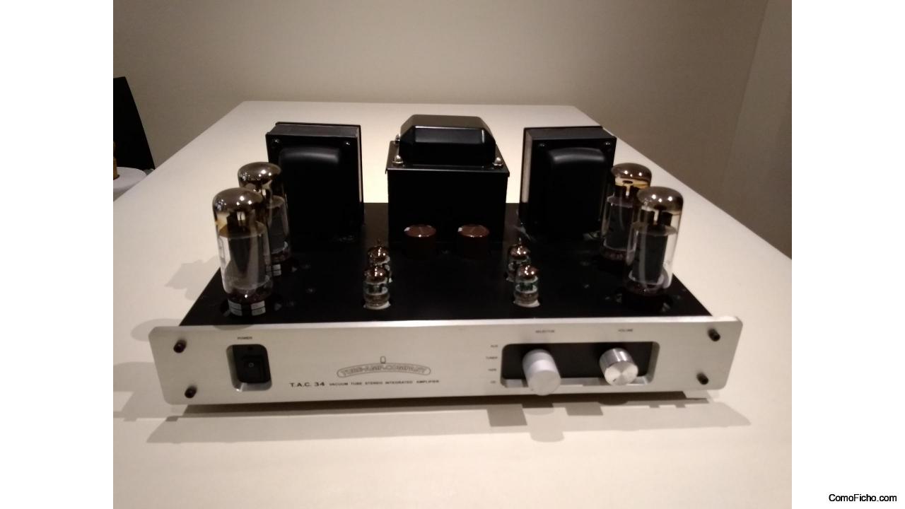 Amplificador válvulas T.A.C.-34. VENDIDO