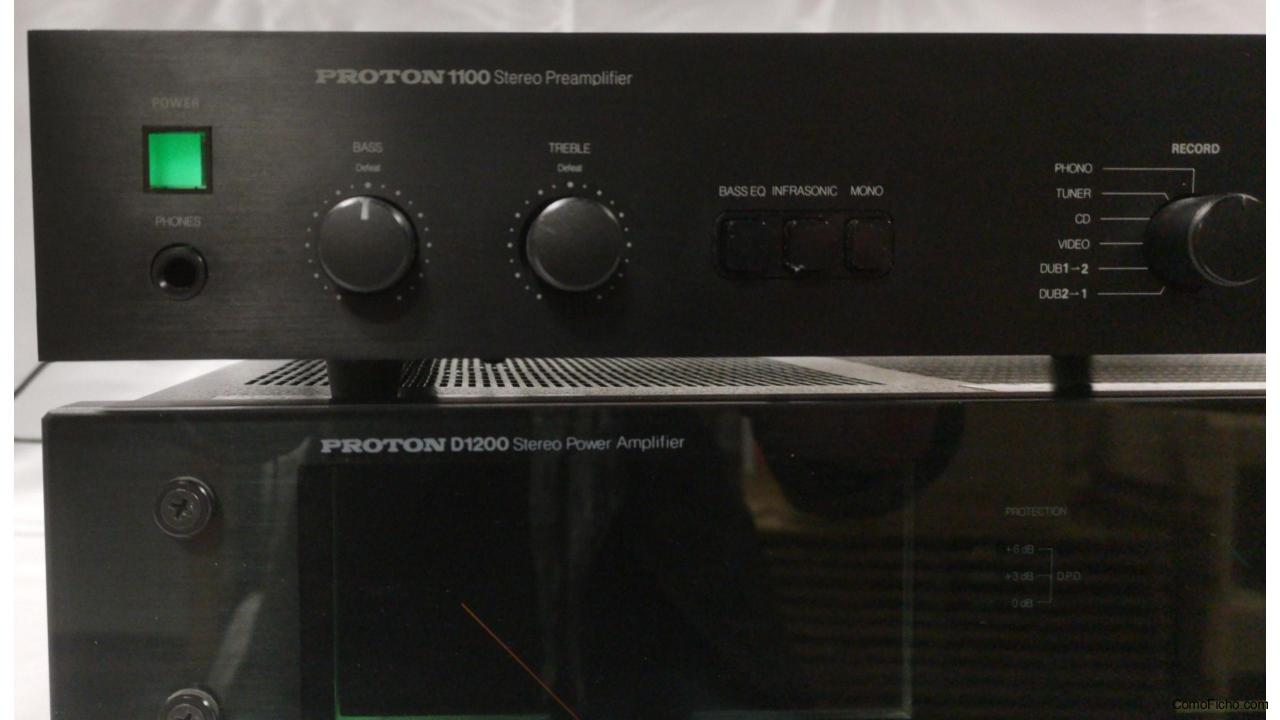 Proton Etapa D1200 y Previo P1100