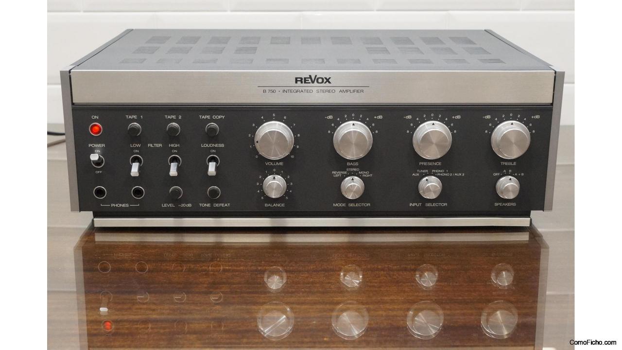Amplificador REVOX B750