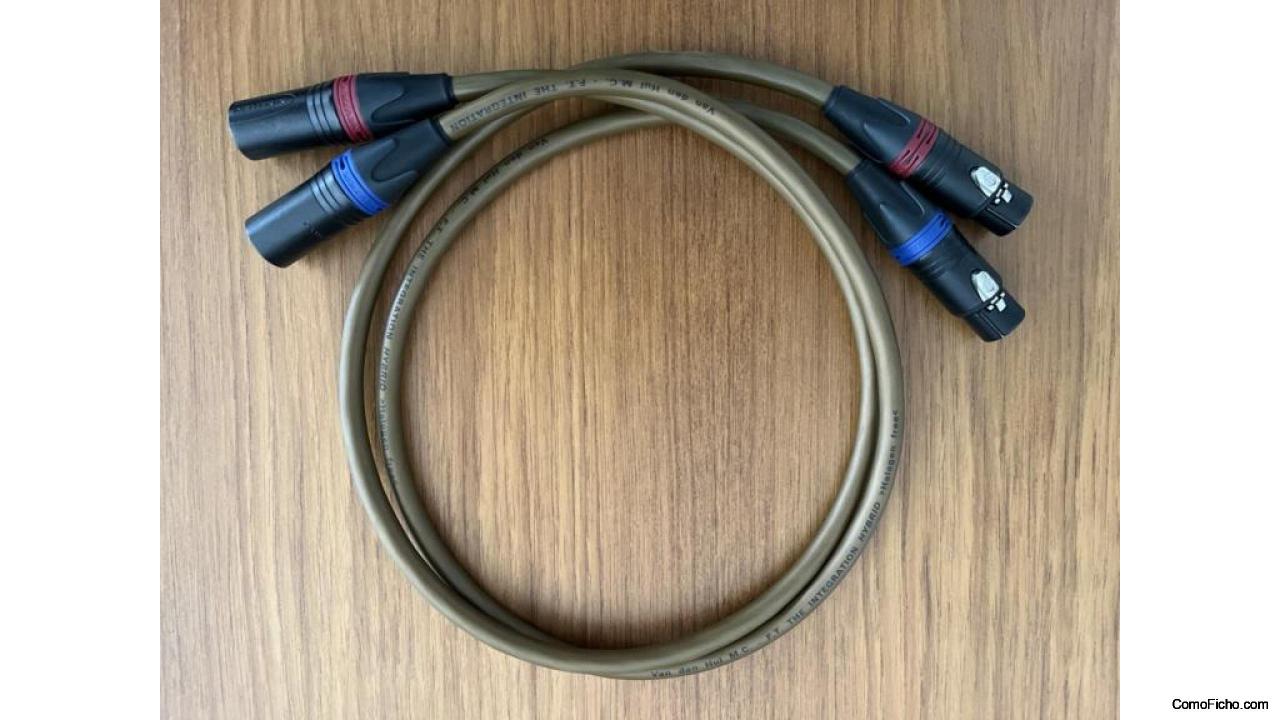 Cable van den hul xlr 80 cm