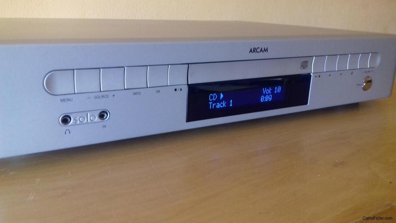 Arcam Solo: Todo en uno:CD,amplificador,DAB,IPOD