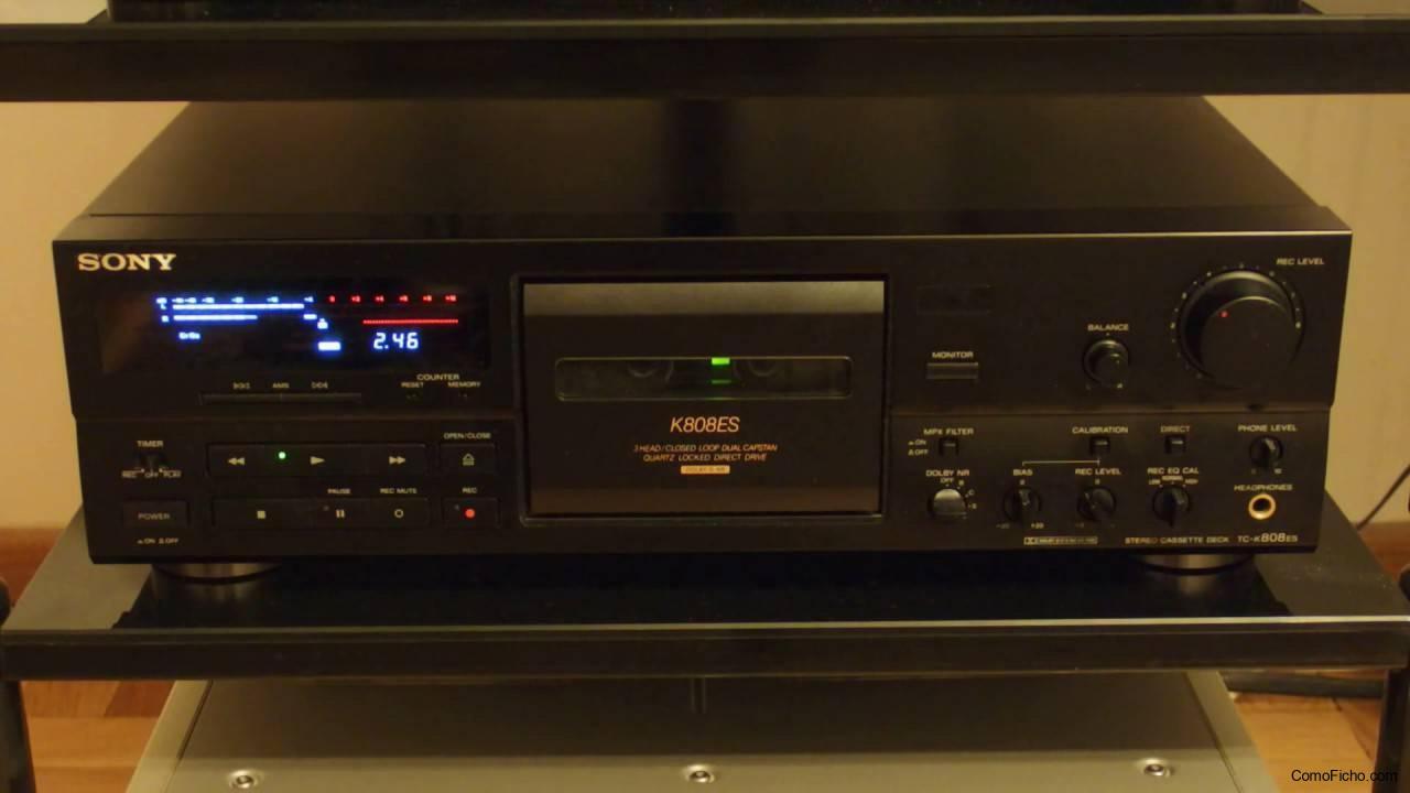 Cassette pletina de alta gama Sony TC-K808ES