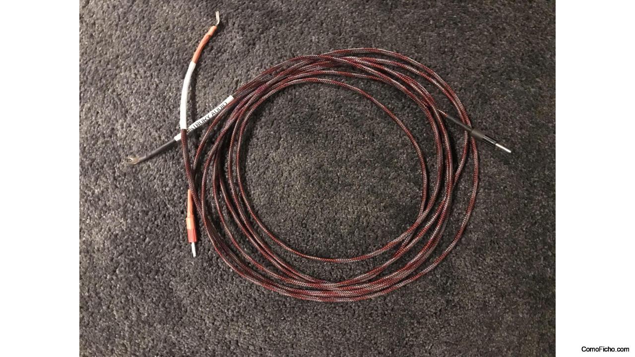 Cables altavoz plata pura 99,999% (Wetsbury Audio)