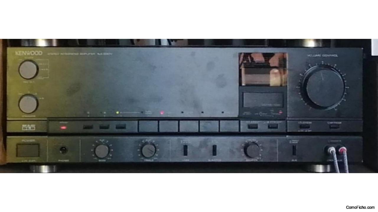 Amplificador Kenwood ka 990v /110 watios por canal a 8 ohmios