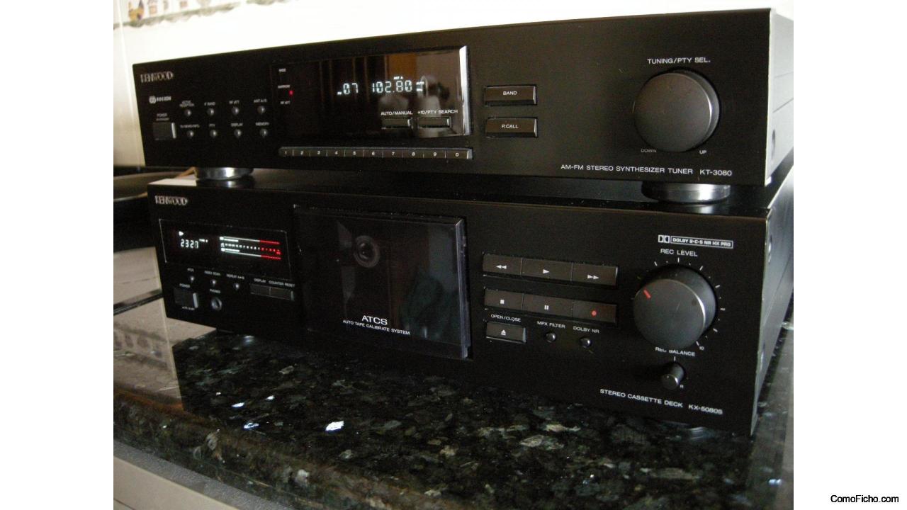Kenwood Cassette + Tuner High Quality