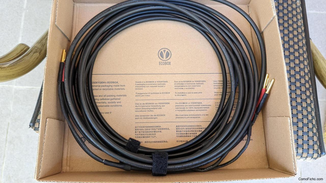 - Vendido - Cables Ocos 4 m. + 4 m.