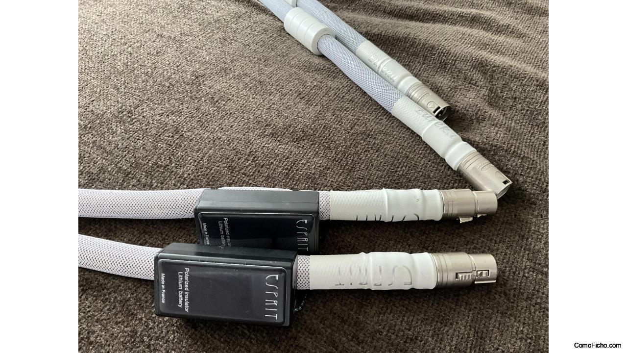 Esprit Eureka 1.8m XLR interconnect cables