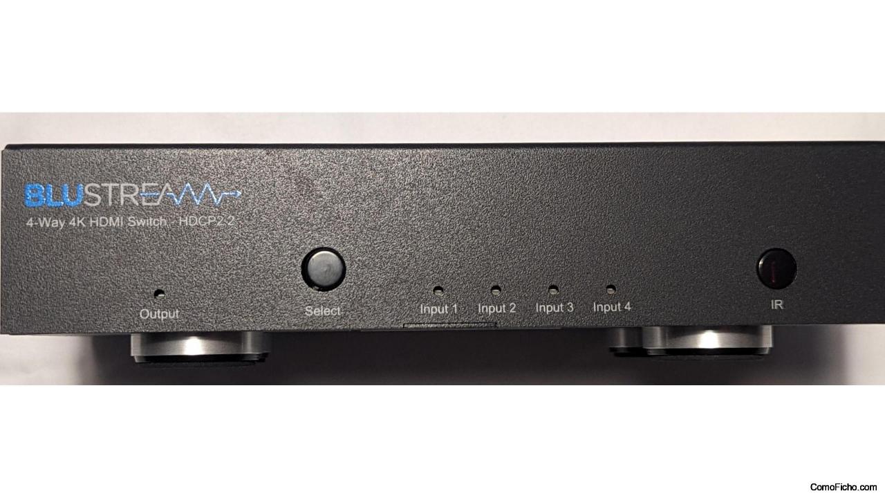 Blustream SW41AB-V2 Selector 4x1 4K HDMI 2.0 HDCP 2.2