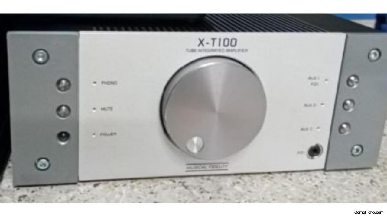 (VENDIDO)Musical Fidelity X-T100 + triple X