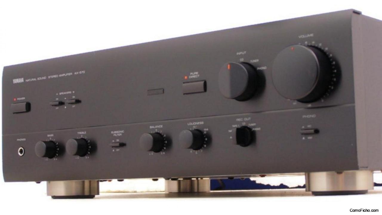 (VENDIDO)Amplificador Yamaha Ax570