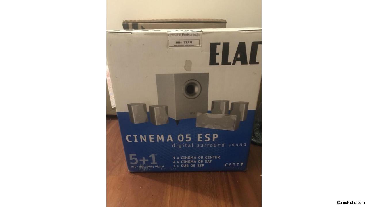 Sistema de cine 5.1 de ELAC