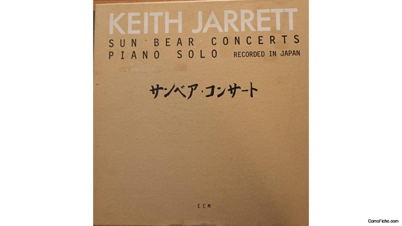 (VENDIDO) KEITH JARRET-SUN BEAR CONCERTS-10 VINILOS-ECM RECORDS-GERMANY