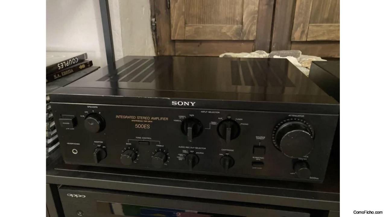 Amplificador SONY TA-F500ES