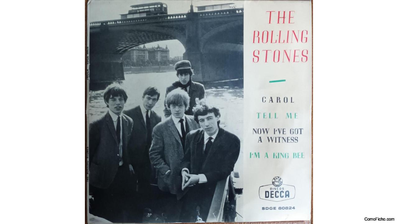 THE ROLLING STONES-Vinilo 7" EP 45 rpm.