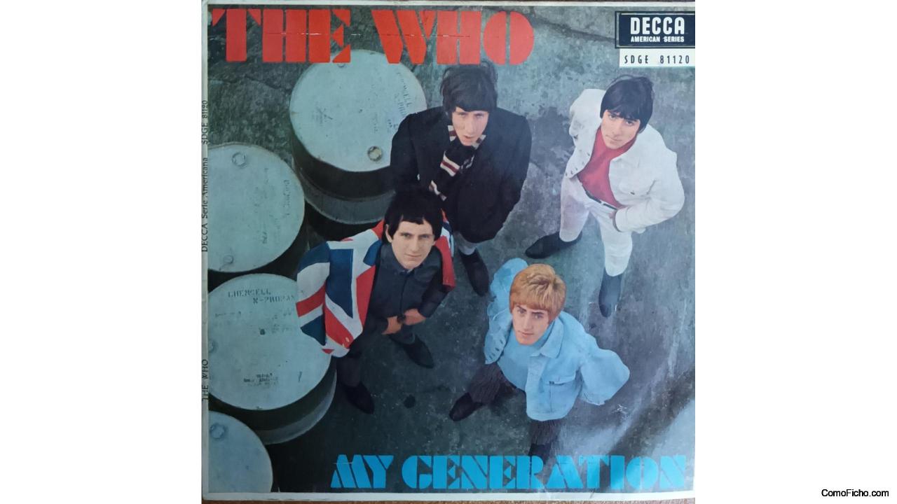 THE WHO-My generation-VINILO  7" EP 45 rpm.