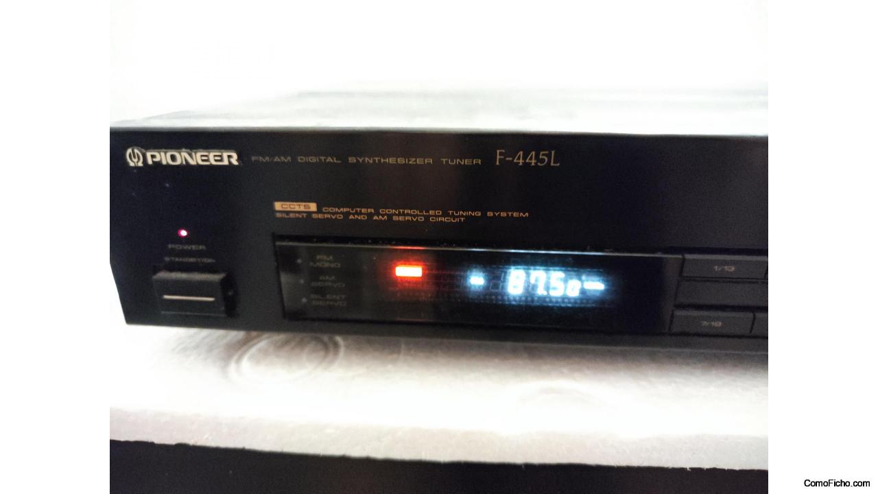Sintonizador digital de radio FM/AM Pioneer F-445L