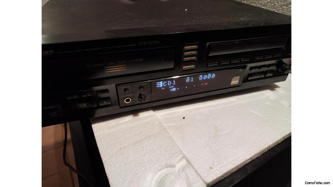 Reproductor/Grabador de CD Pioneer PDR-W739