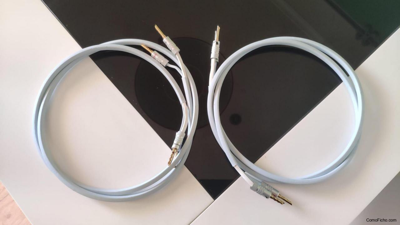 Vendo cables altavoz Supra Ply 3.4