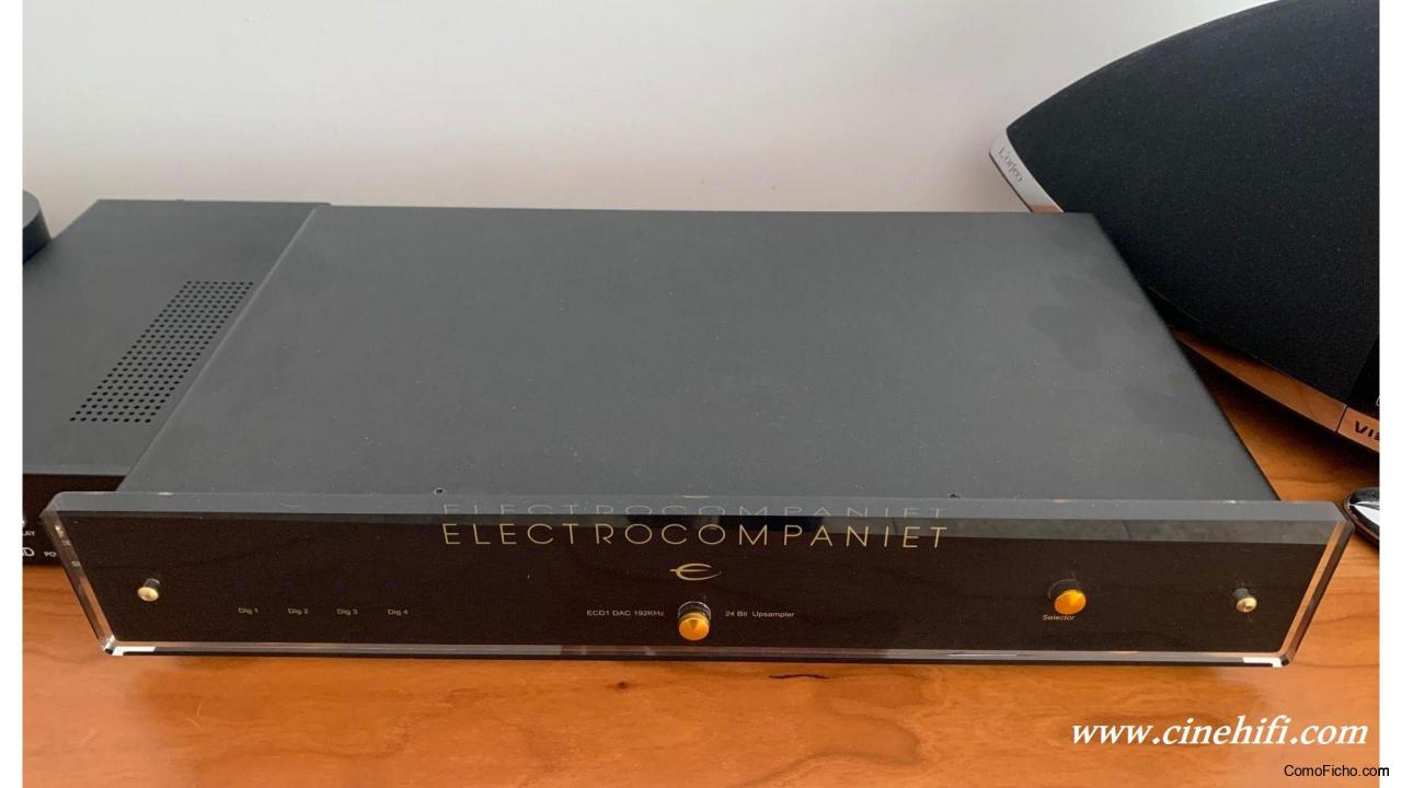 Electrocompaniet DAC ECD 1. For trade or sale.