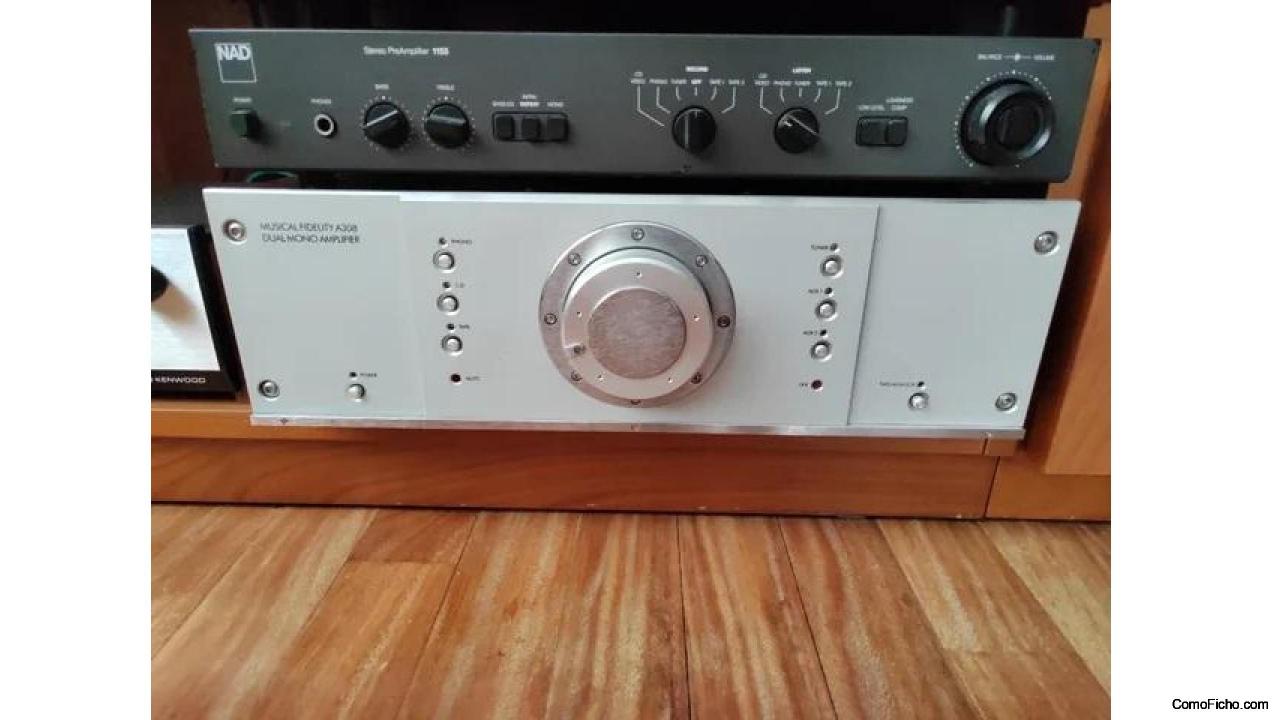 VENDIDO ----Amplificador unico Musical Fidelity A308