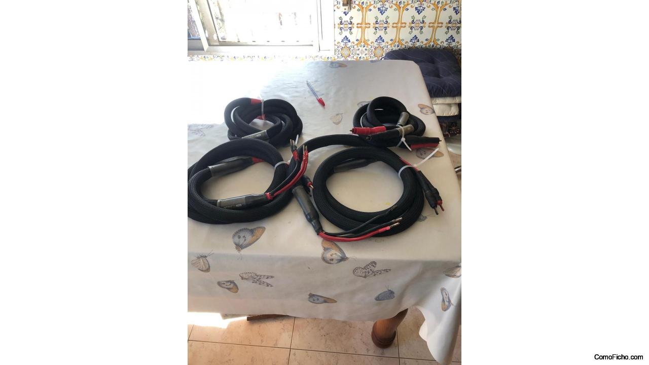 Vendo cables altavoz/rca  vibex reference