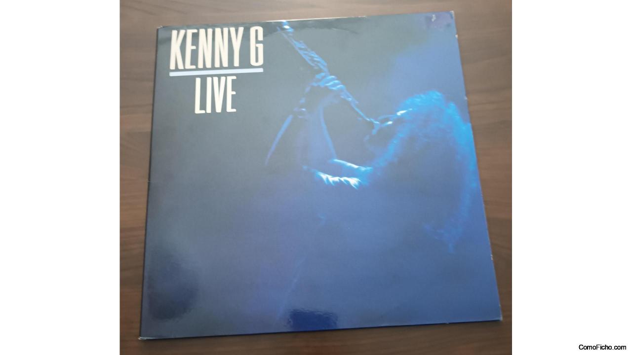 KENNY G-LIVE---Doble LP.