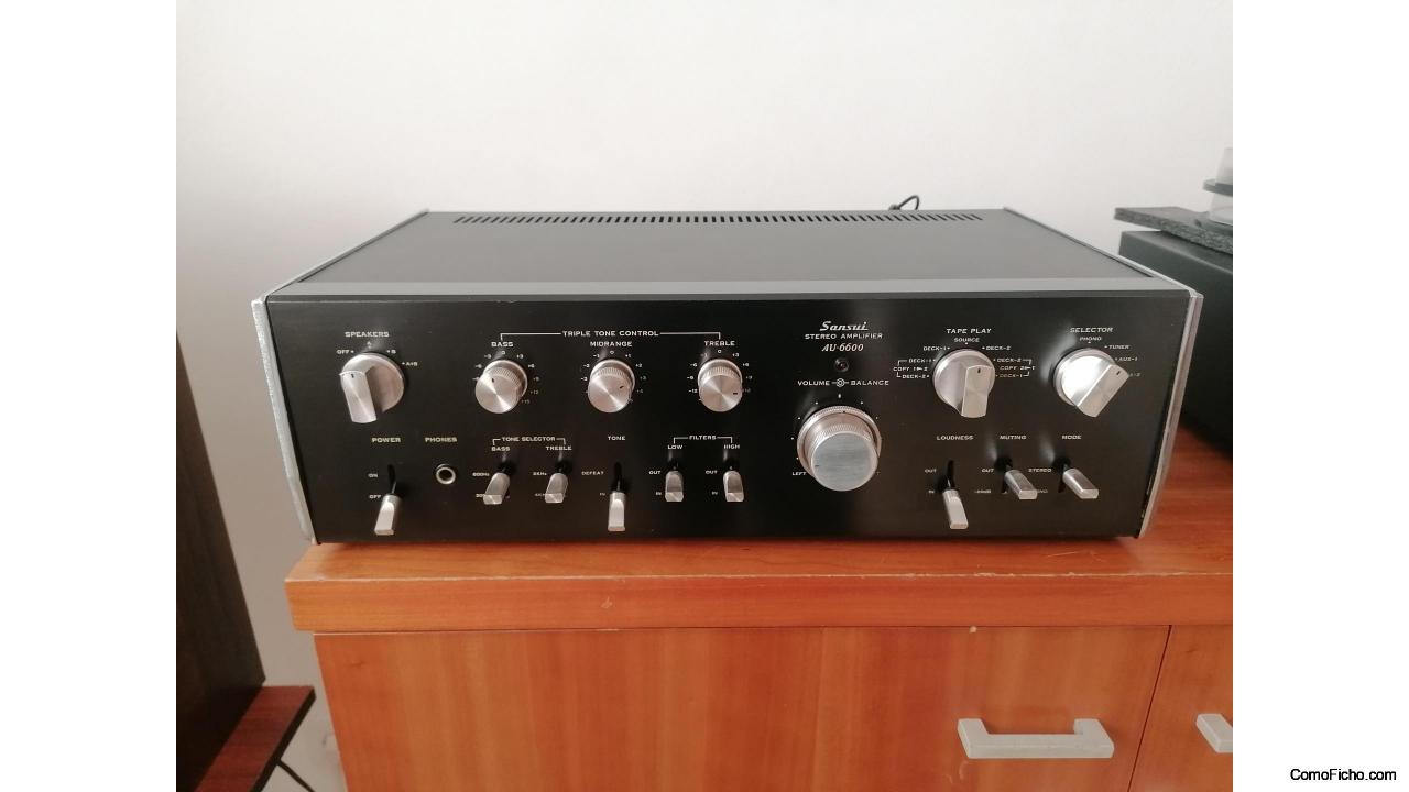 Amplificador Sansui au6600