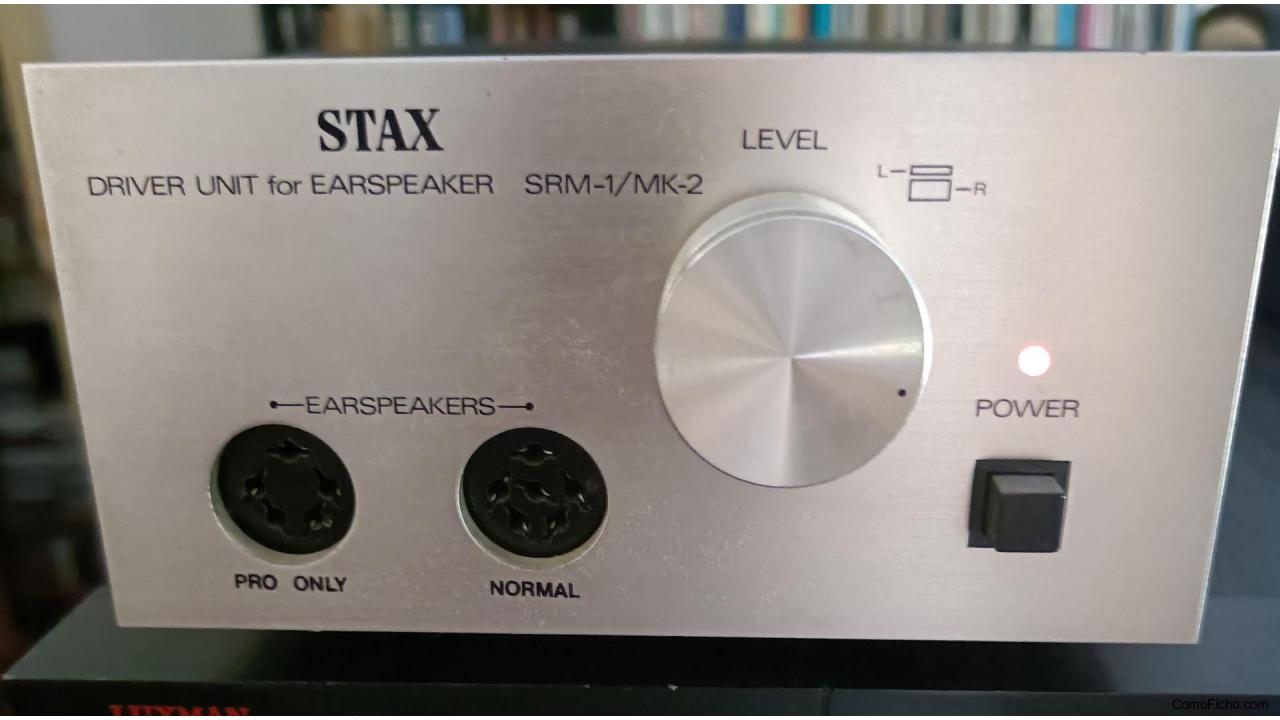 STAX SM 1 Mk II - HEADPHONES AMPLIFIER