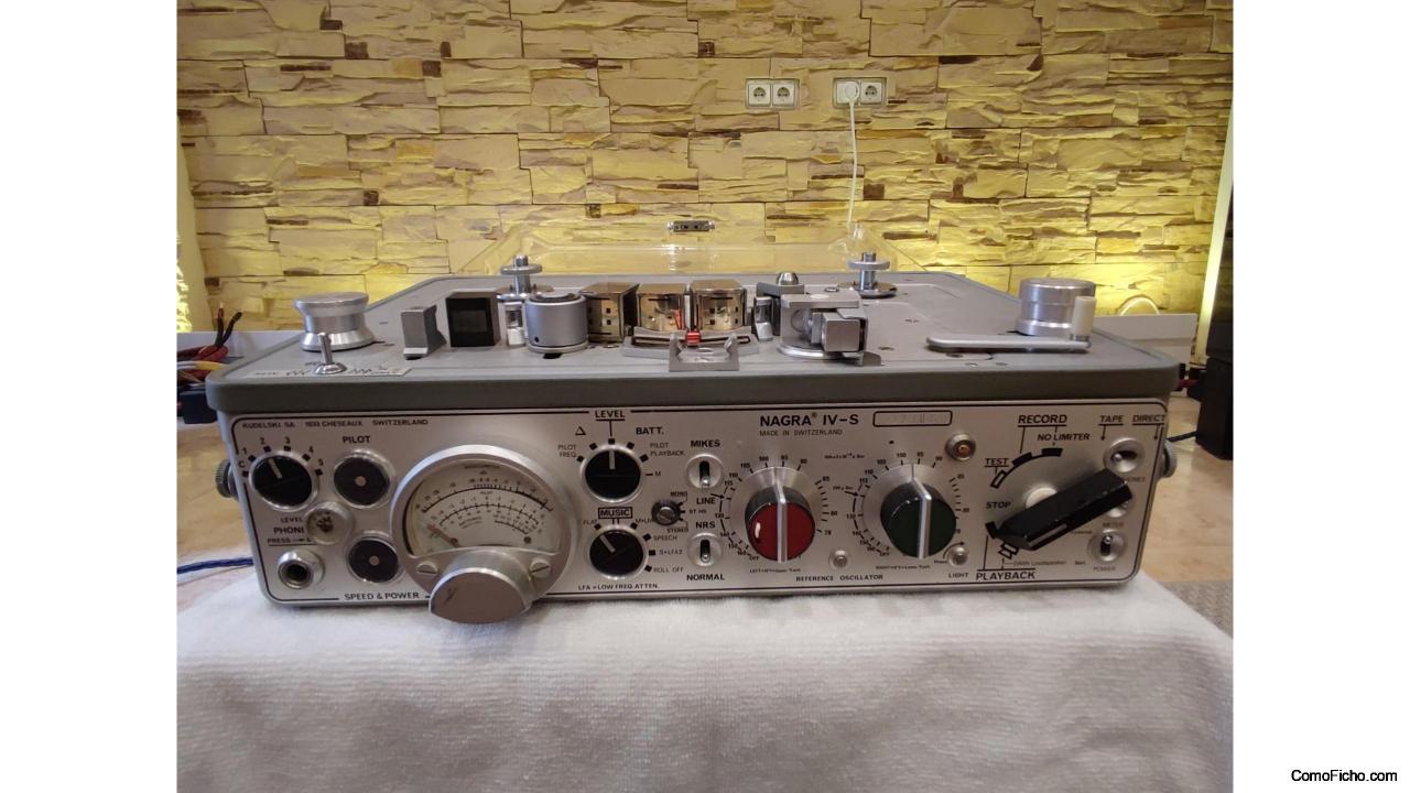 Nagra IV-S Reel to Reel Studio Professional