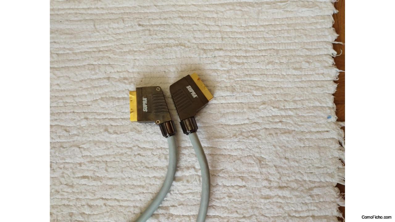 Cable Supra Scart Euroconector