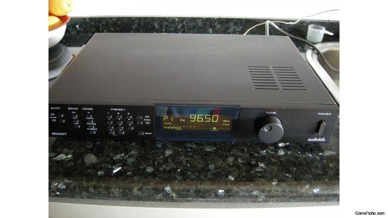 Audiolab 8000T Hi-End Tuner