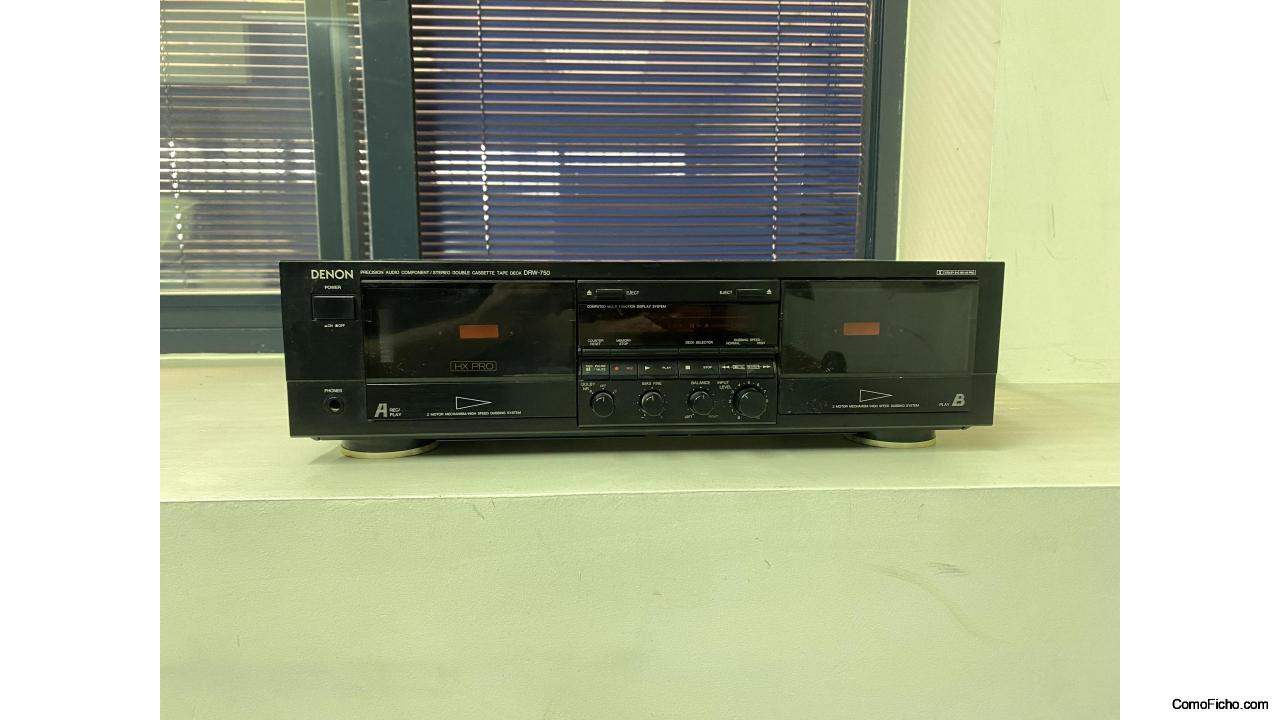 Pletina doble cassette Denon DRW-750