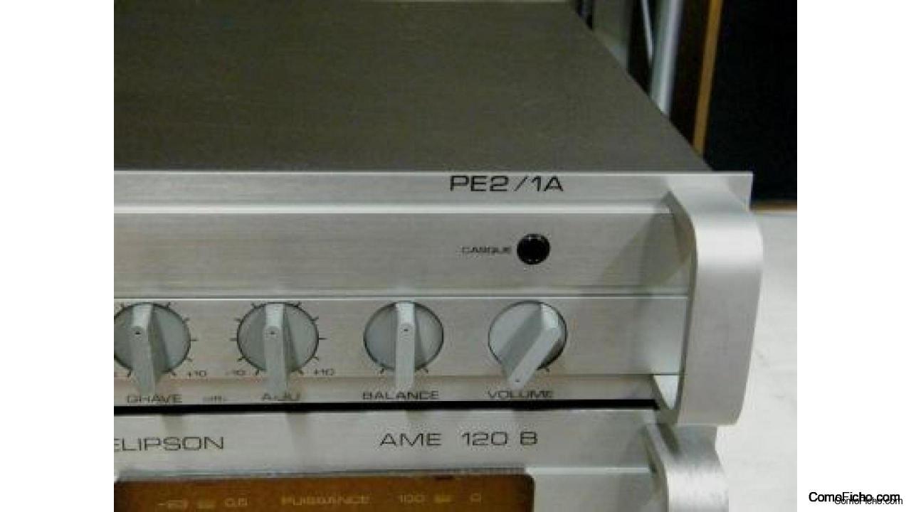 Elipson PE2/1A previo con phono regulable