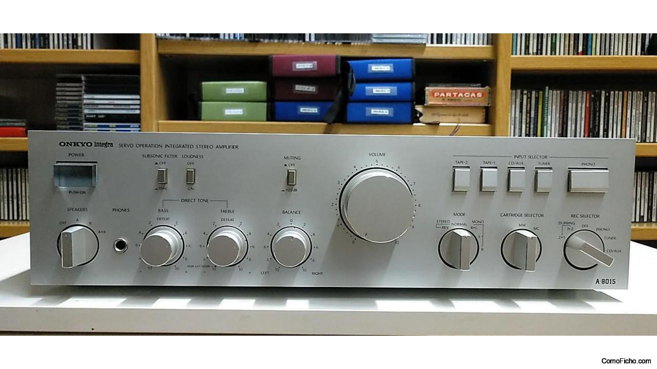 Amplificador Onkyo integra A 8015