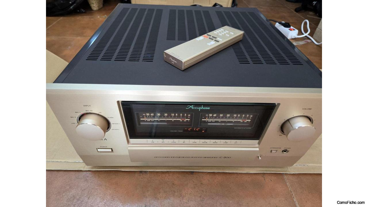 Accuphase E800 en garantía