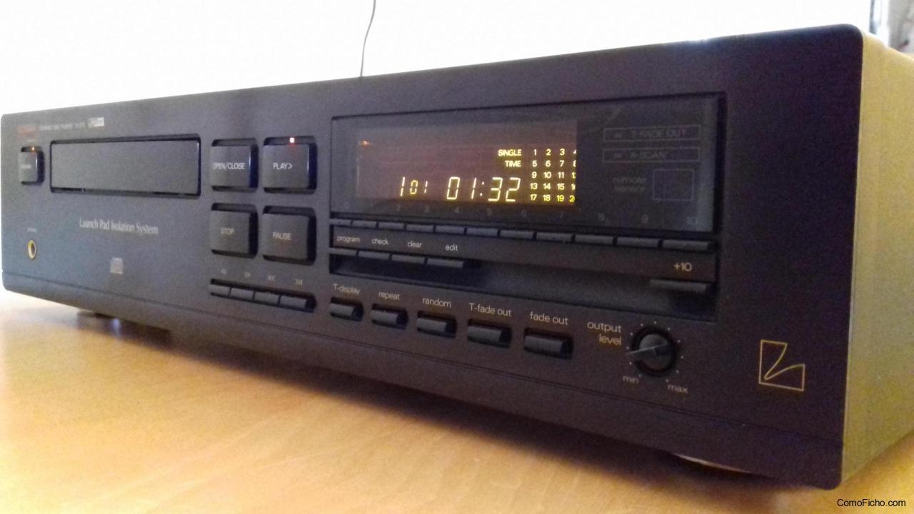 Reproductor de cd´s LUXMAN D-373.