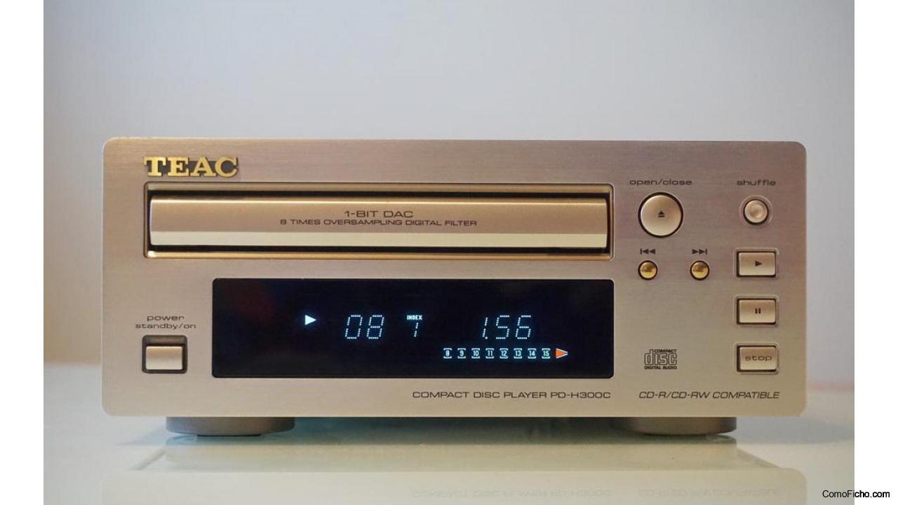 Reproductor de CD Teac Reference PD H300C