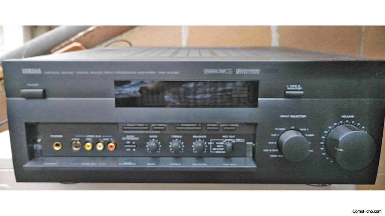 Amplificador Yamaha DSP A 3090