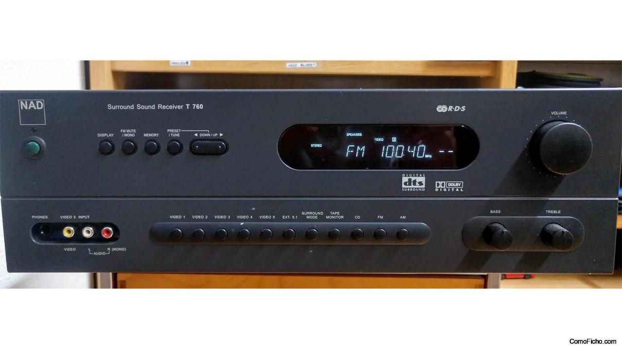 Amplificador Nad T 760