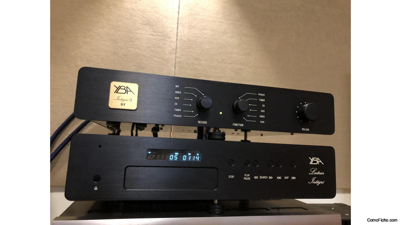 ** VENDIDO ** YBA Integré Delta DT Phono MM & YBA Integré CD Lecteur