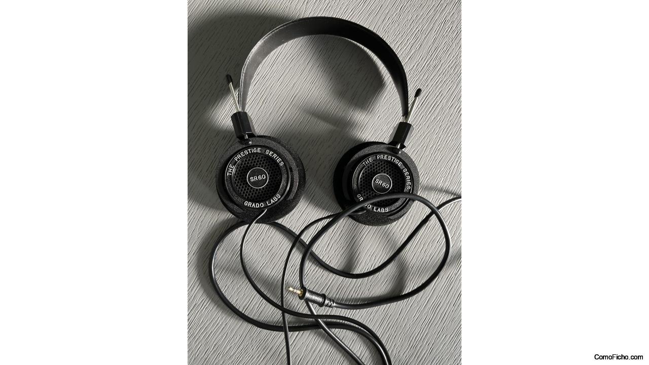 Grado SR60 auriculares abiertos de alta fidelidad impecables