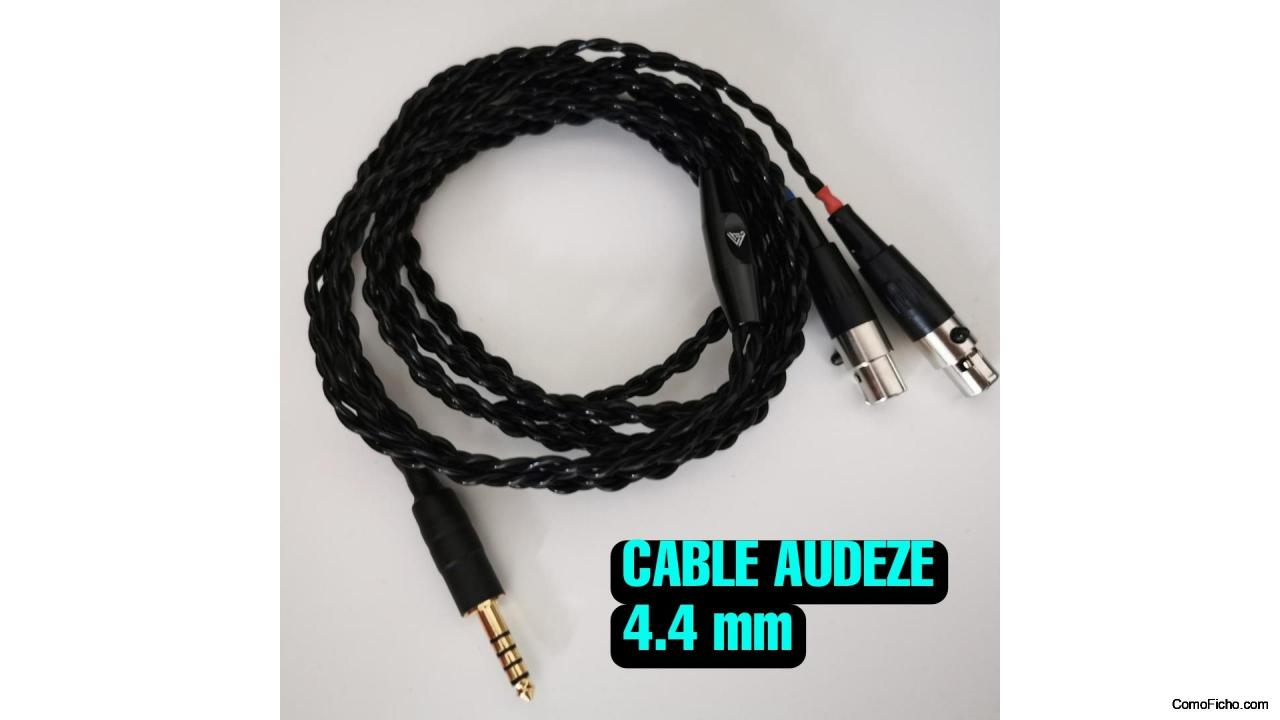 CABLE AUDEZE mini XLR a 4.4 balanceado