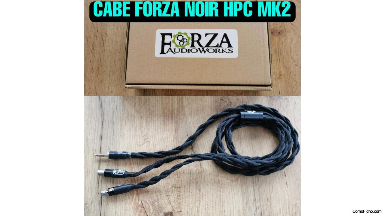 CABLE FORZA AUDIOWORKS NOIR HPC MK2